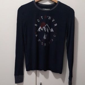 Abercrombie Longsleeve Crop Top